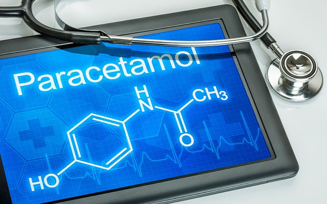 Chemische Zusammensetzung von Paracetamol